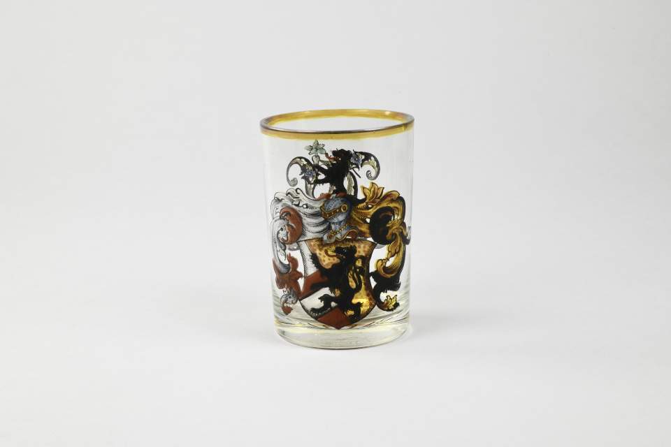 Glasbecher