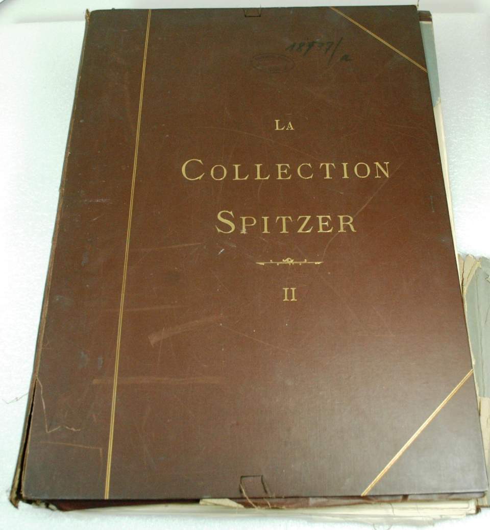 4 Kataloge "La Collection Spitzer"