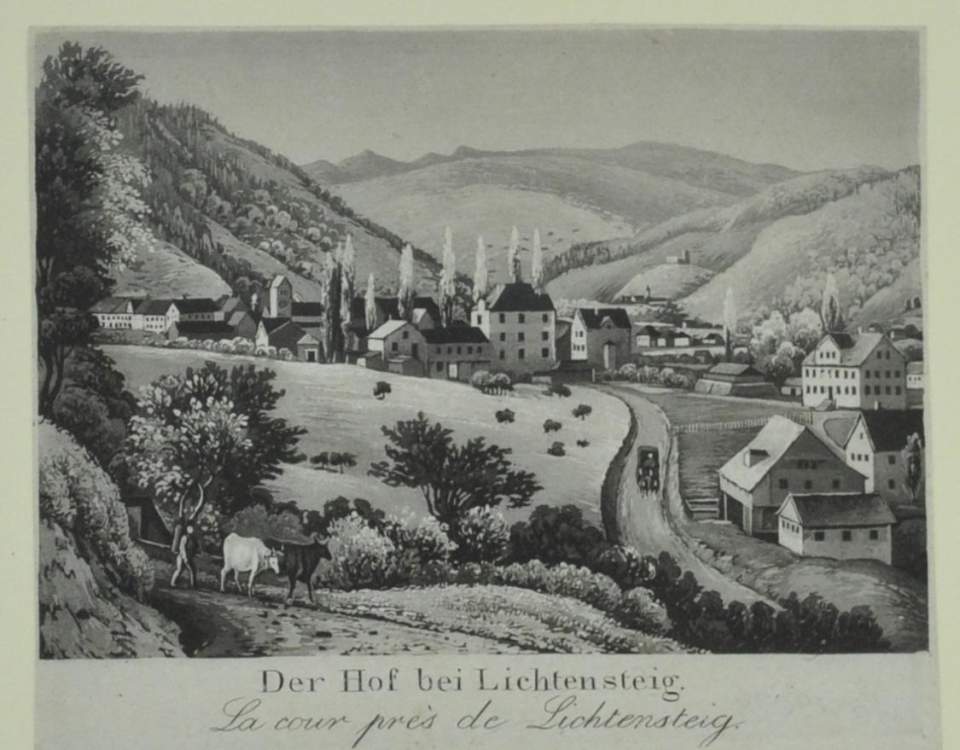 Ansicht Hof bei Lichtensteig