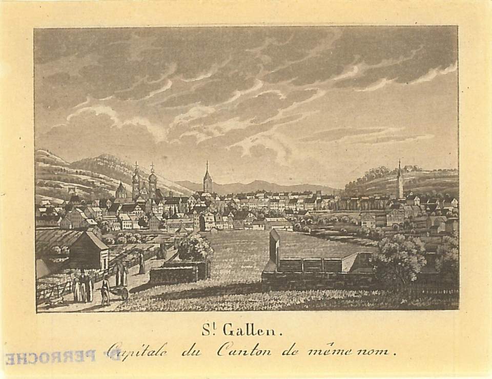 St.Gallen von Osten