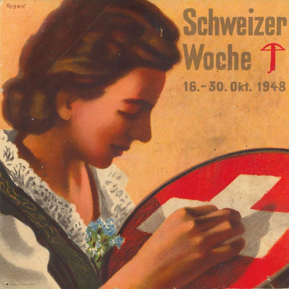 Plakat "Schweizer Woche"