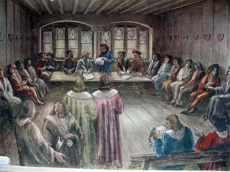 Schulwandbild des Schweizerischen Lehrervereins