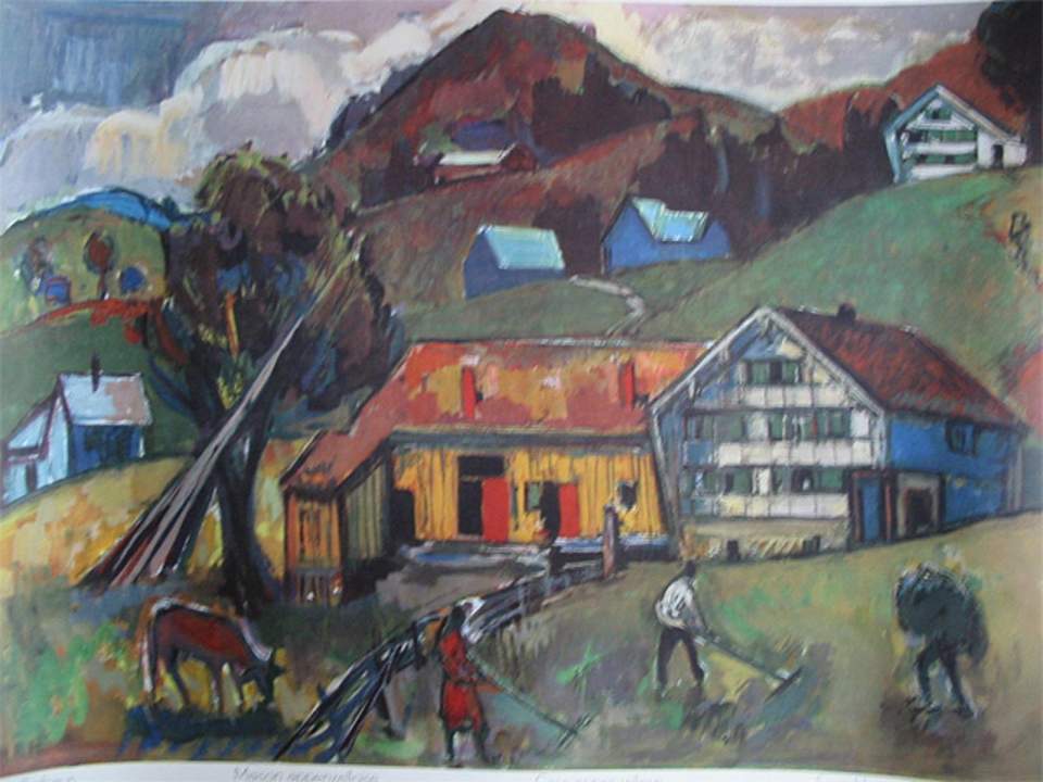 Schulwandbild des Schweizerischen Lehrervereins