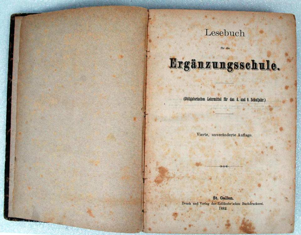 Lesebuch, Lehrbuch, Lehrmittel