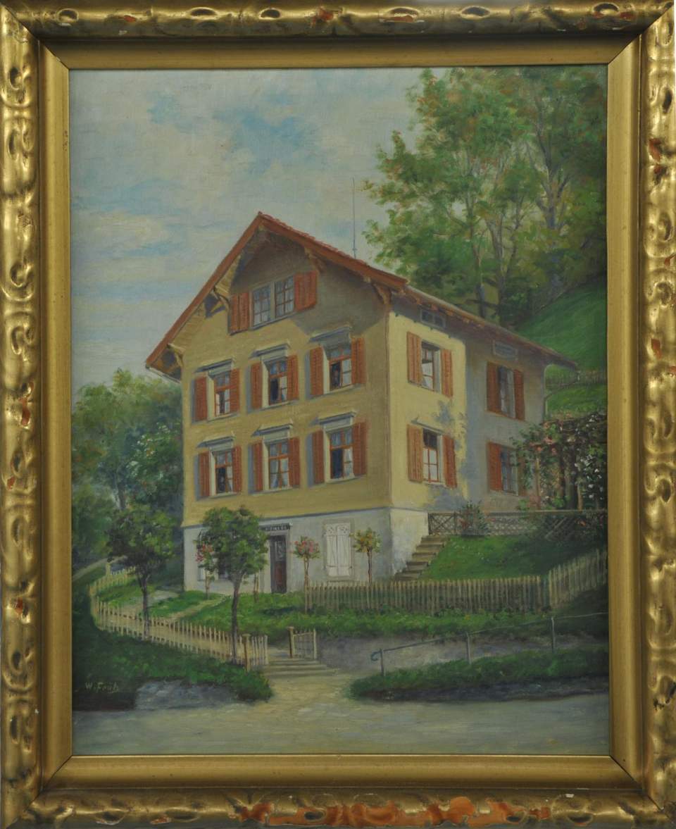 Haus Steineck oder Grüneck an der Teufenerstrasse in St.Gallen