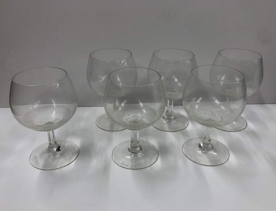 6 Glas, Rotweinglas, Weinglas, Kelchglas, Trinkglas