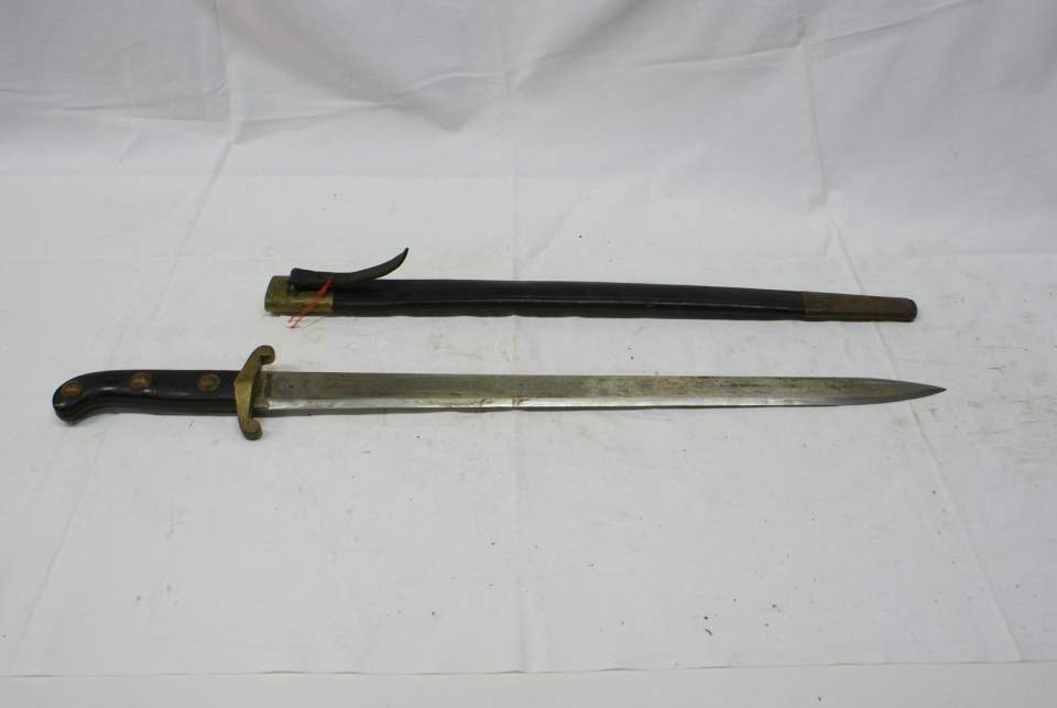 Weidmesser mit Scheide, eidg. Ord. 1842/52