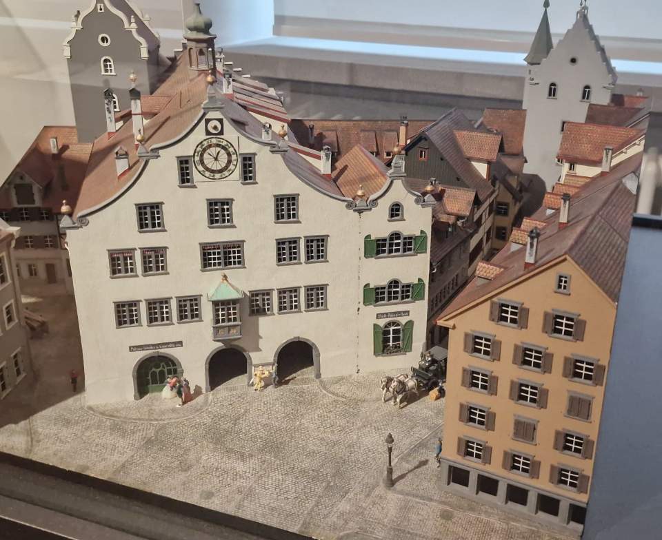 Modell Rathaus St.Gallen