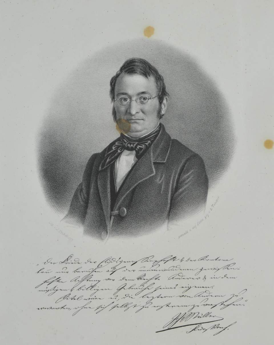 Lithographie J.J. Müller