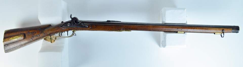 Perkussionsgewehr, Jagdbüchse; um 1830