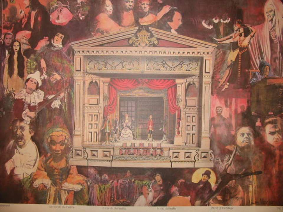 Schulwandbild, Wandkarte, Tafel