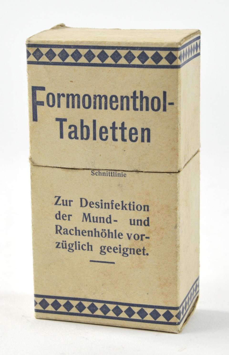 Formomenthol-Tabletten Schachtel