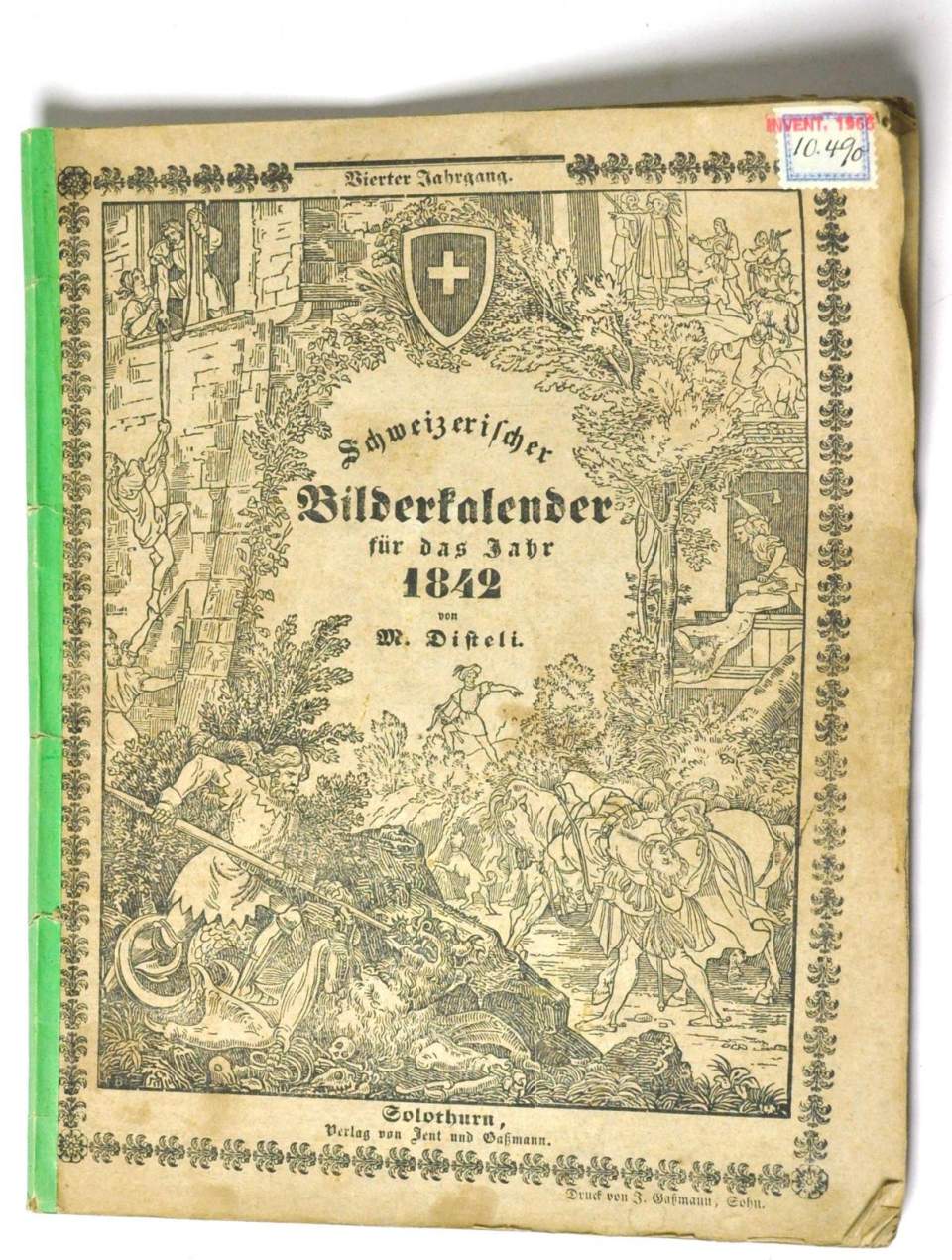 Schweizerischer Bilderkalender für das Jahr 1842 von M. Disteli