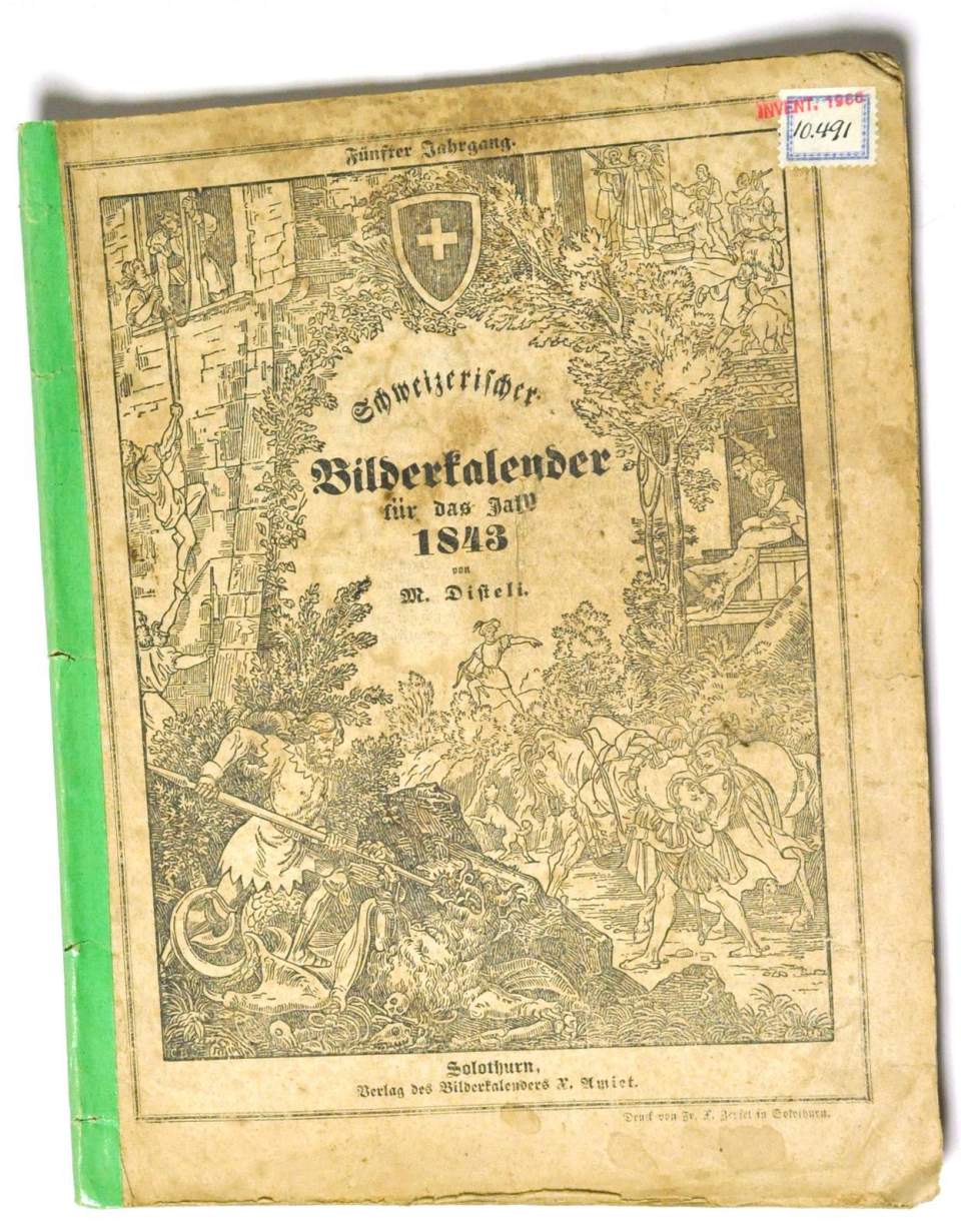 Schweizerischer Bilderkalender für das Jahr 1843 von M. Disteli