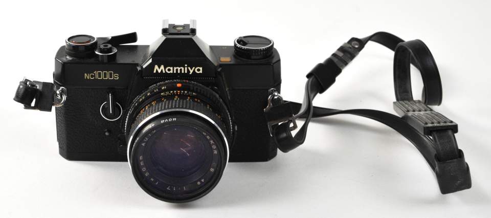 Fotoapparat Mamiya NC1000s mit Objektiv