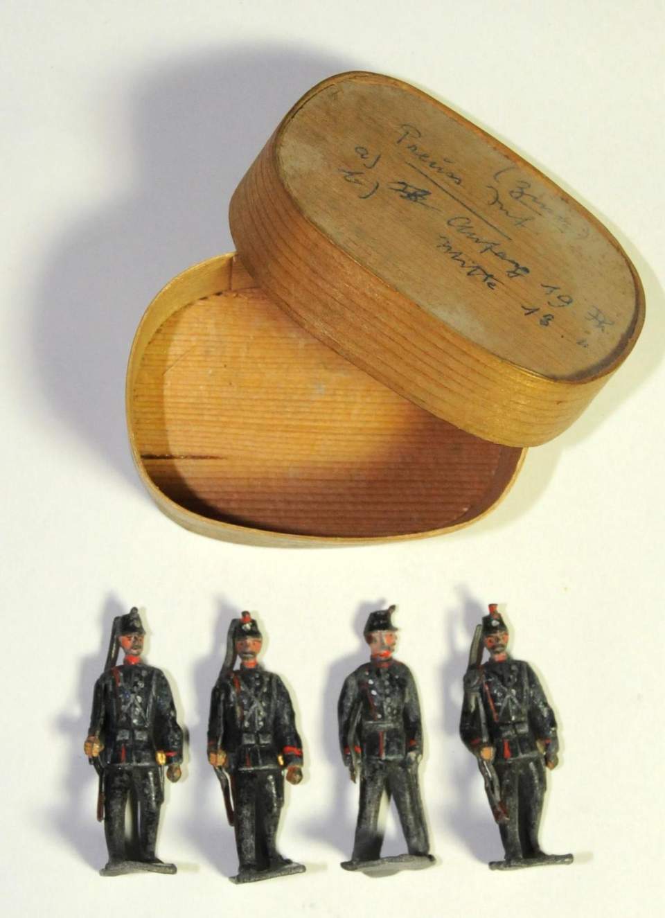 Zinnfiguren, Zinnsoldaten, Preussische Infanterie