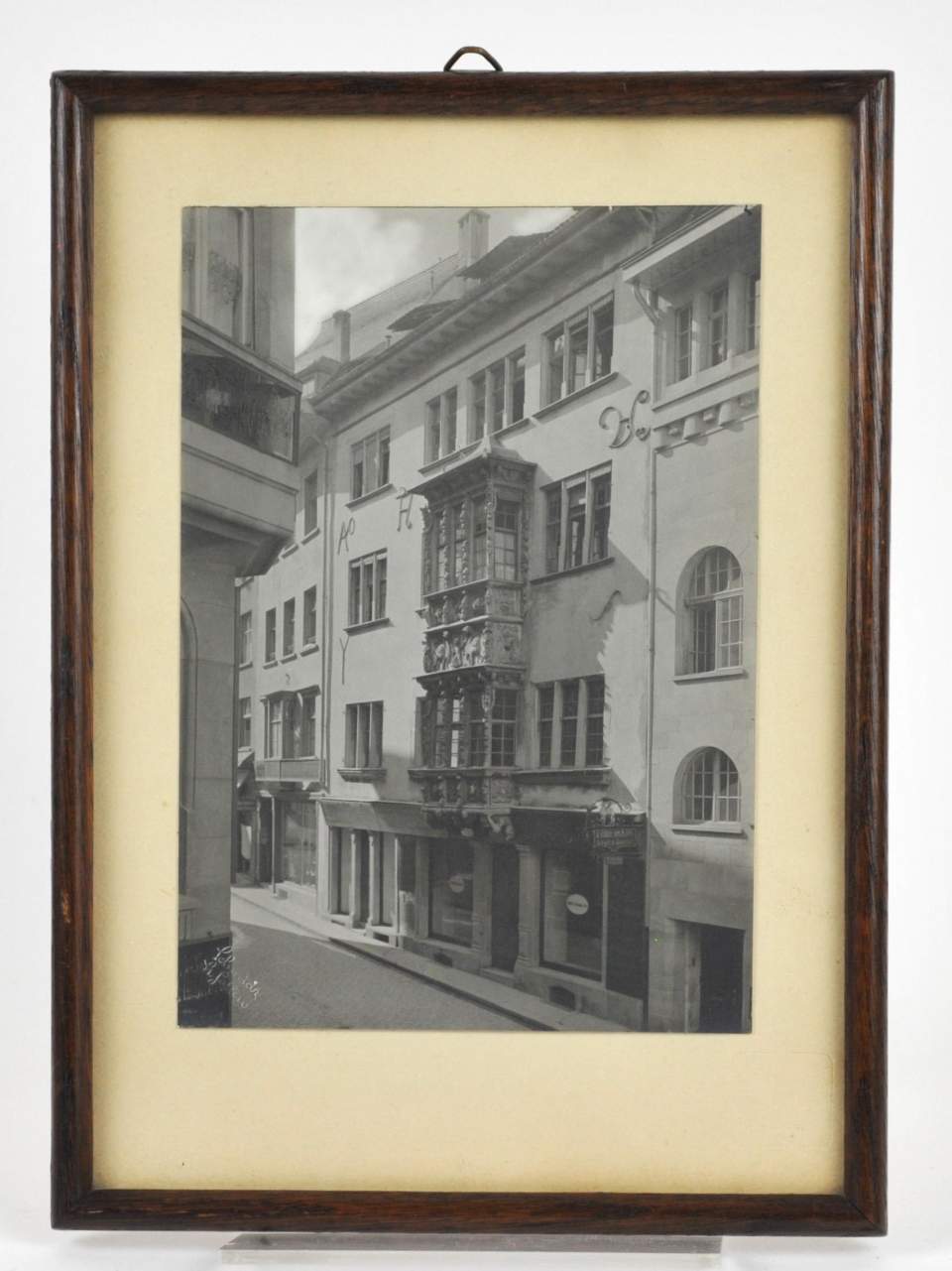 St. Gallen, Marktgasse 22, Haus zum Kamel, Fassade mit Kamelerker