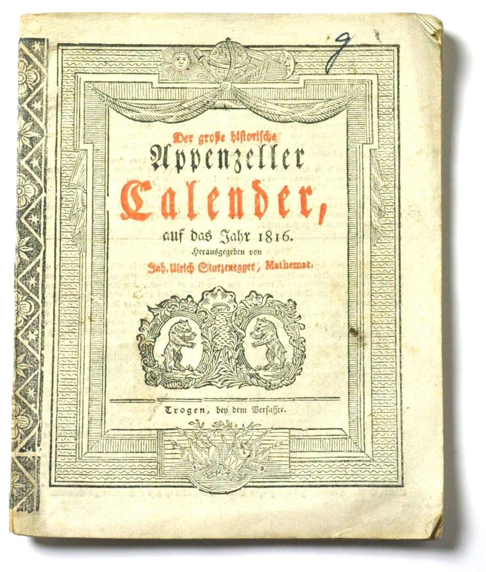 Appenzeller Kalender 1816