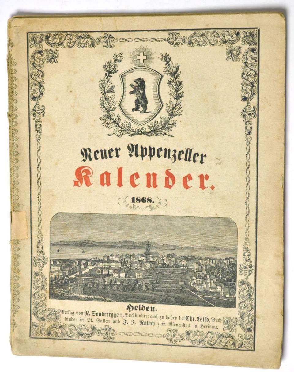 Neuer Appenzeller Kalender. 1868.