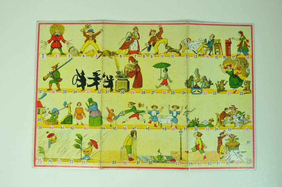 Leiterspiel, Würfelspiel Struwwelpeter (Struwelpeter)