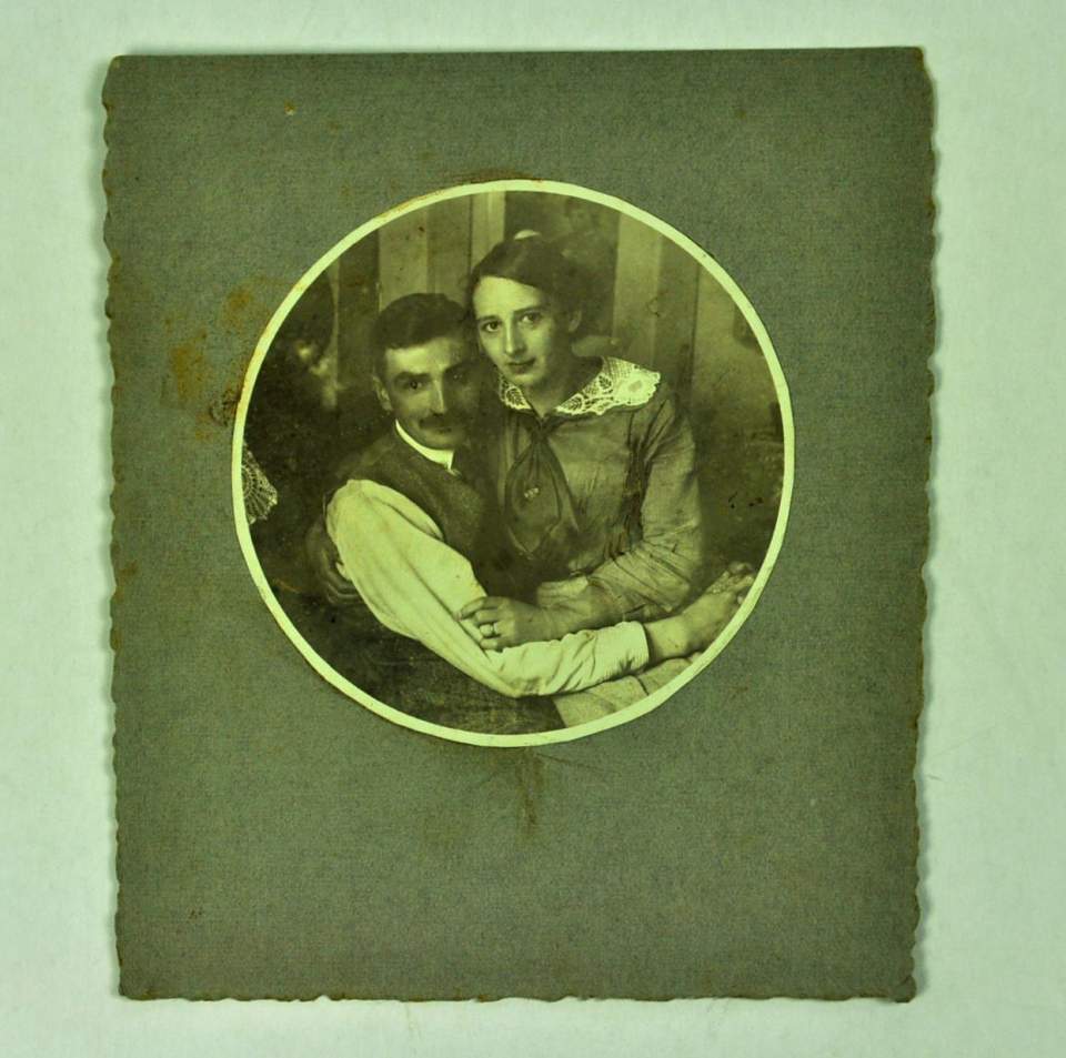 Verlobungsfotografien Betty und Fritz Klauser-Labhart, ca. 1917