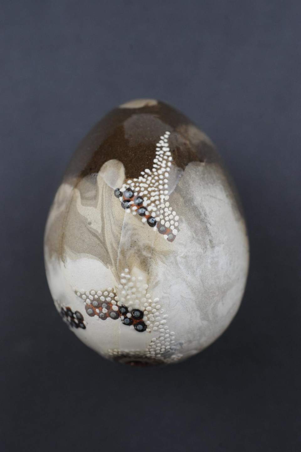 Osterei, Osterschmuck, Keramik-Ei
