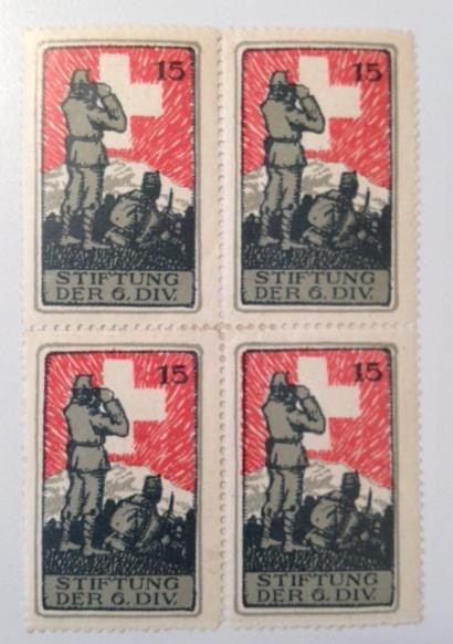 Briefmarken aus dem Ersten Weltkrieg, 3 Sorten