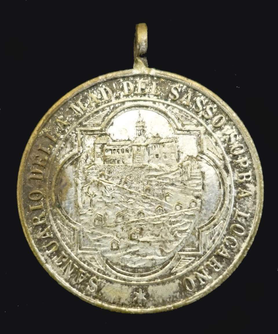 Medaille Wallfahrt nach Madonna del Sasso bei Locarno