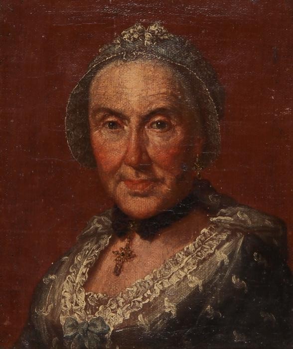 Porträt Marie Anna Regina von Bayer, geborene Hoffmann von Leuchtenstern, Bildnis