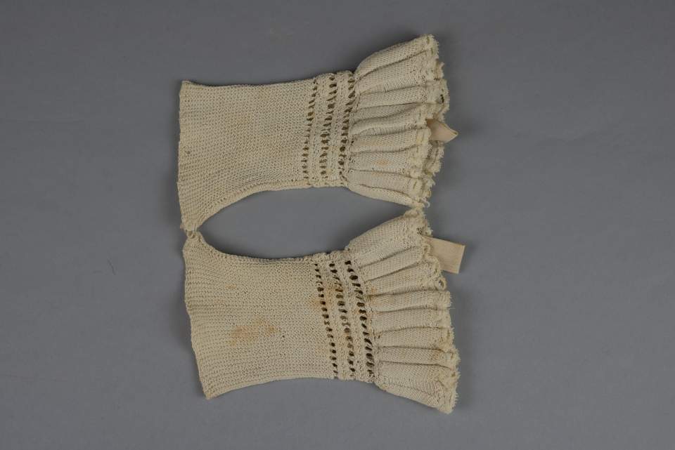 1 Paar Damenhandschuhe, Halbhandschuhe, Handschuhe