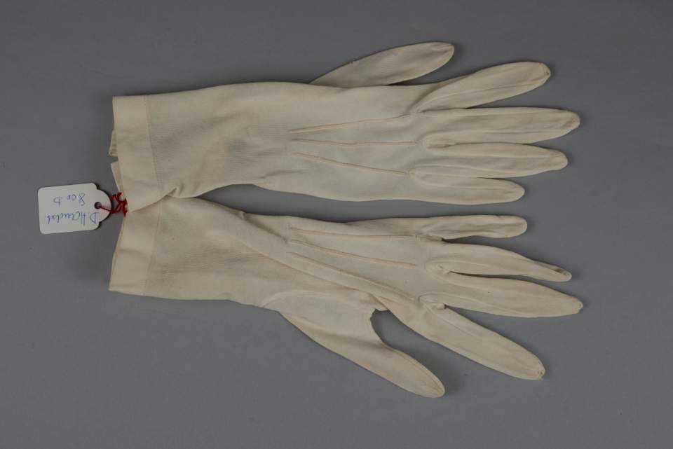 1 Paar Damenhandschuhe, Handschuhe