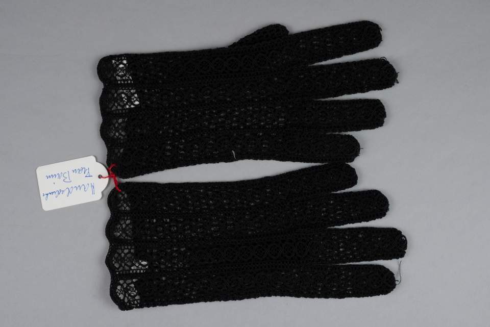 1 Paar Damenhandschuhe, Handschuhe