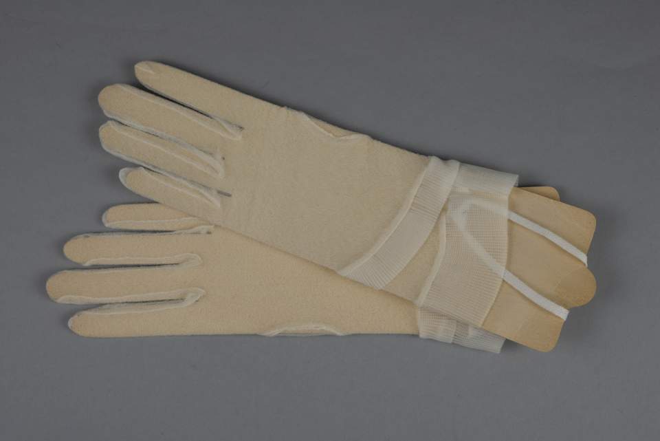 1 Paar Damenhandschuhe, Handschuhe