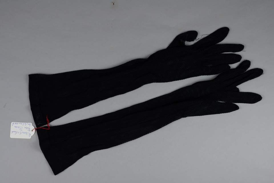 1 Paar Trachtenhandschuhe, Halbhandschuhe, Hanteli, Amedisli, Damenhandschuhe