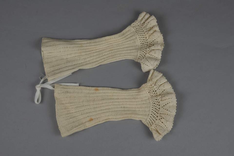 1 Paar Kinderhandschuhe ohne Finger, Hanteli