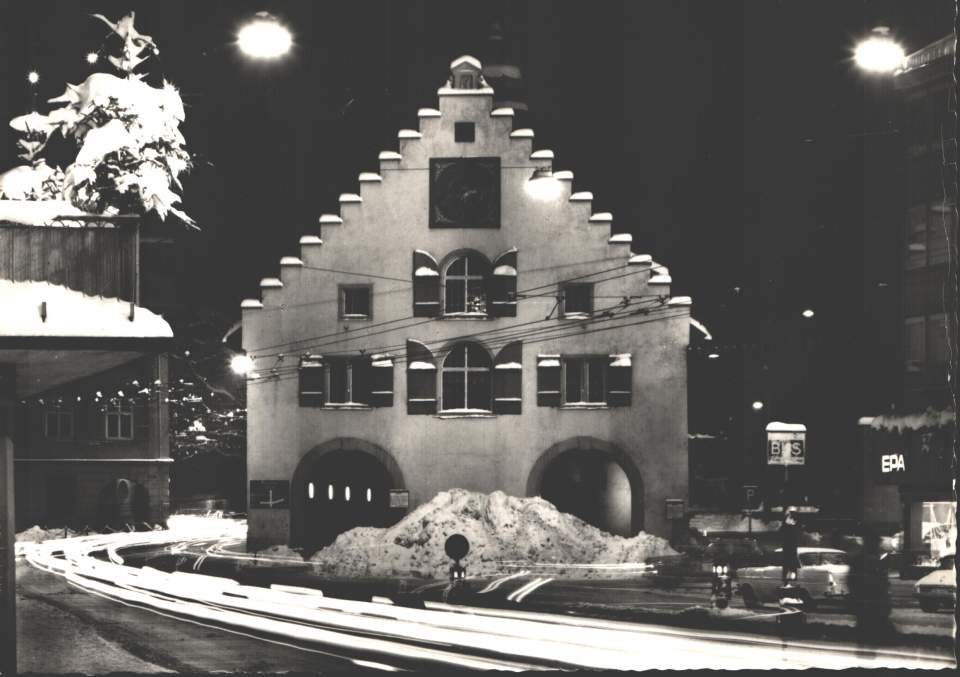 Postkarte Waaghaus am Bohl