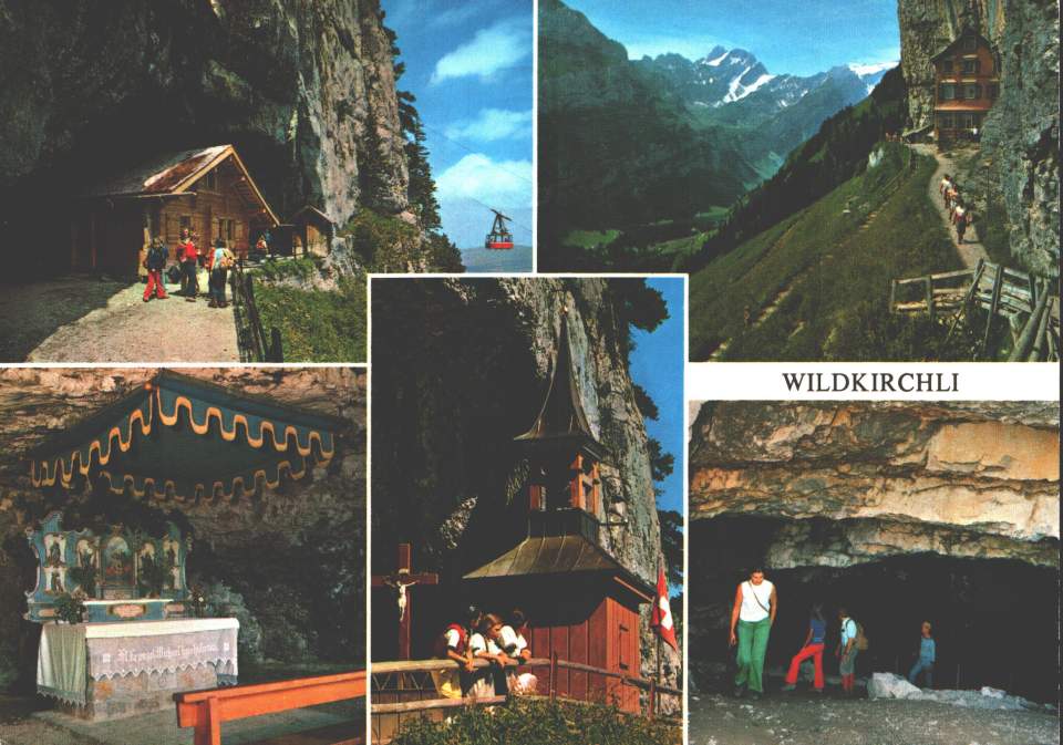 Postkarte Wildkirchli