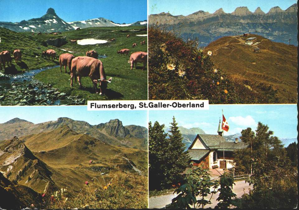 Postkarte Flumserberg