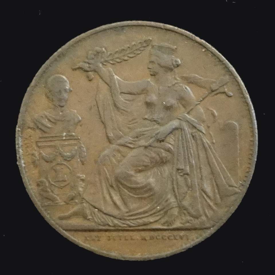 Medaille König Leopold I. von Belgien, 25 Jähr. Jubiläum