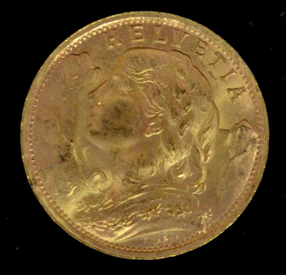 Münze 20 Franken, Gold, 1897 - 1949