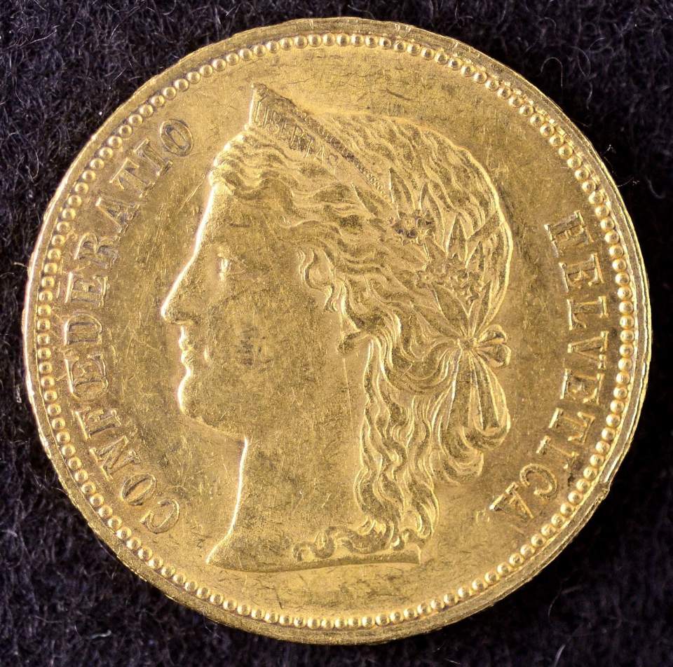 Münze, 20 Franken, Gold, 1889