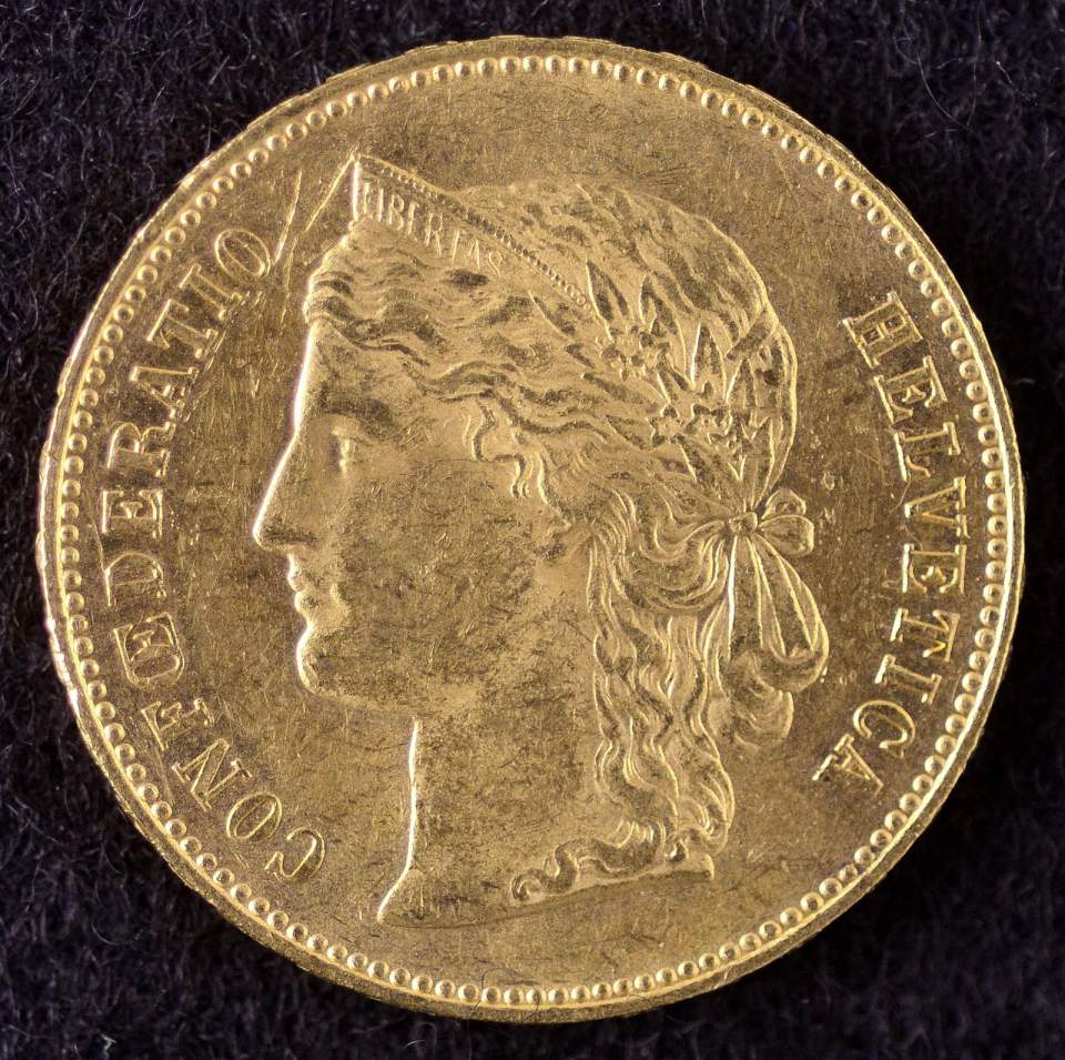 Münze, 20 Franken, Gold, 1893