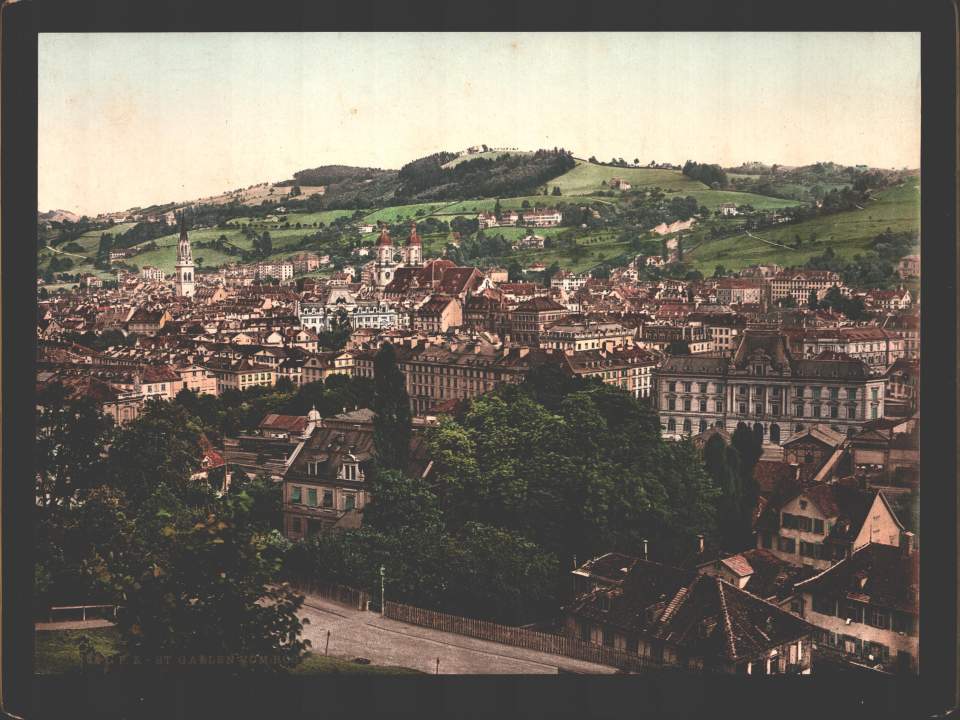 St.Gallen von Südwesten