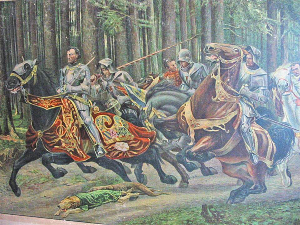 Schulwandbild Karl der Kühne