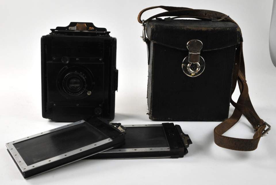 Fotoapparat Marke C.P. Goerz, Berlin