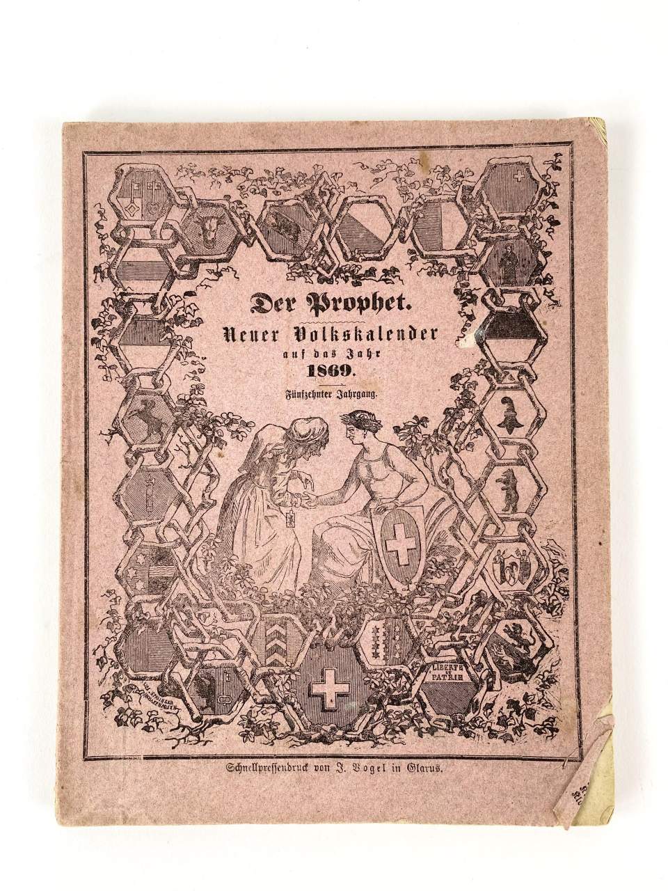 Der Prophet. Neuer Volkskalender auf das Jahr 1869