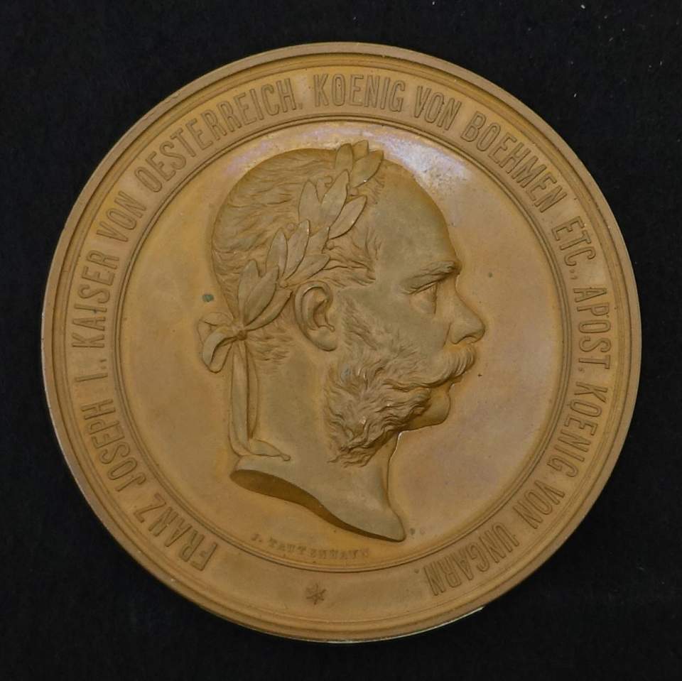 Medaille Weltausstellung Wien, Franz - Josef I.