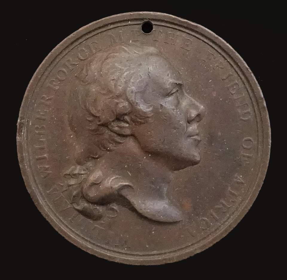 Medaille William Wilberforce, Freund Afrika's 1759 - 1833, England