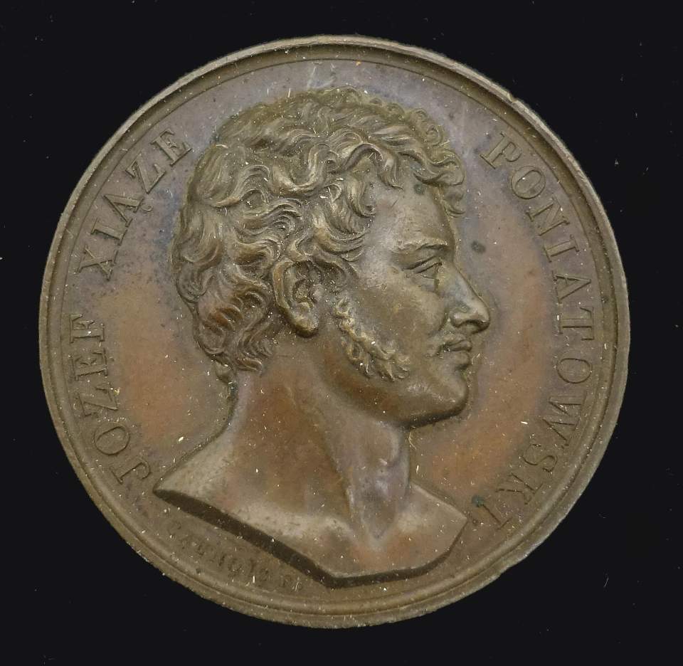 Medaille Jozef Xiaze Poniatowski, Marschall unter Napoleon, 1763 - 1813