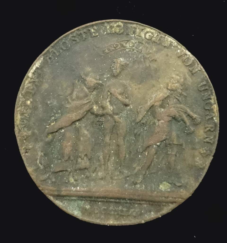 Medaille Spott auf die Königin von Ungarn ( M. - Theresia)